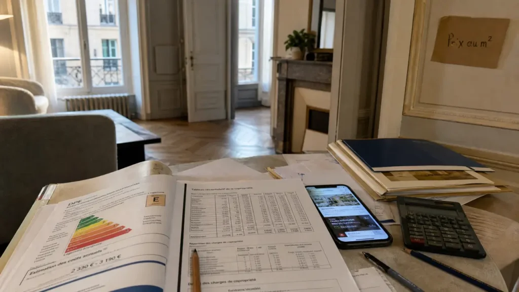 Achat immobilier Reims : dossier et DPE avant compromis, vérifications prix