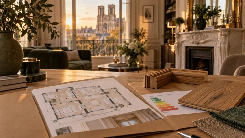 Immobilier luxe reims : cachet, confort et coûts réels, plans et lumière naturelle