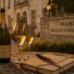 Mailly Champagne : mairie et façade Grand Cru
