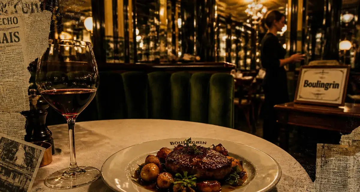 Restaurants boulingrin reims : table brasserie, vin et décor Art Déco
