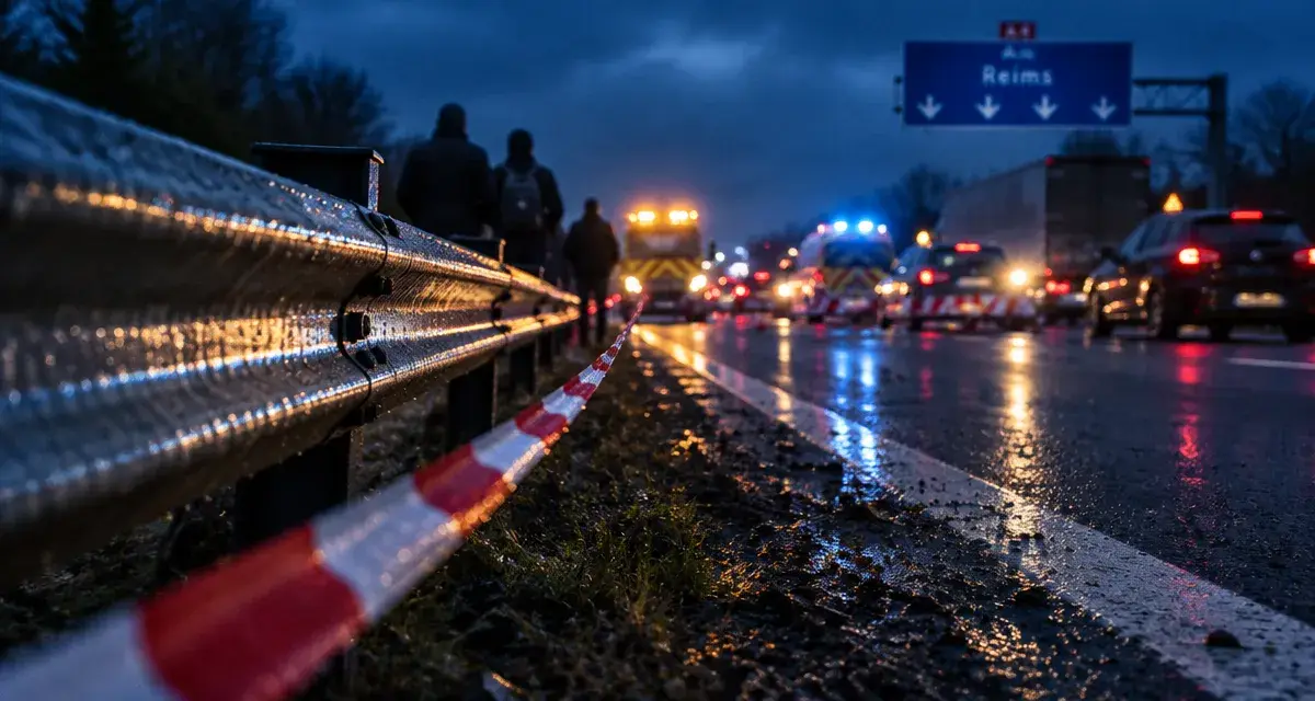 A34 coupée entre Rethel et Reims après un accident à Witry-lès-Reims