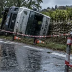 À Pierry, un minibus de vendangeurs se renverse : 11 blessés légers