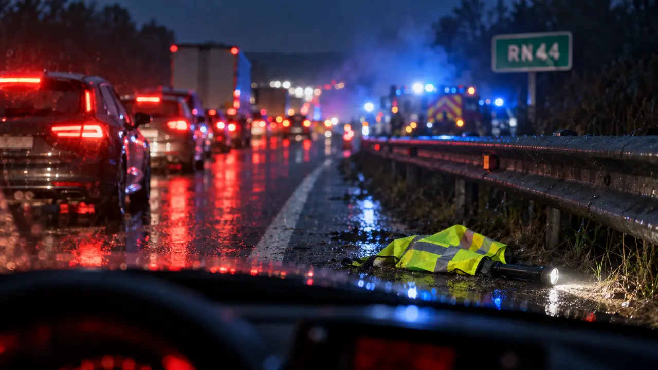 Accident sur la RN44 à Recy : un blessé et un important bouchon mardi matin