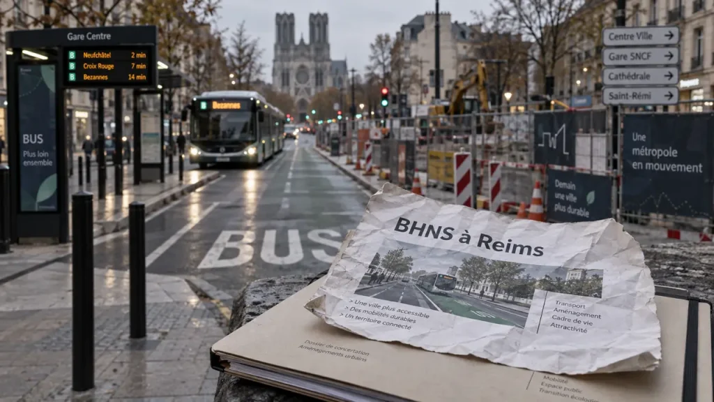 BHNS à Reims : pas de troisième ligne annoncée, des extensions à l’étude
