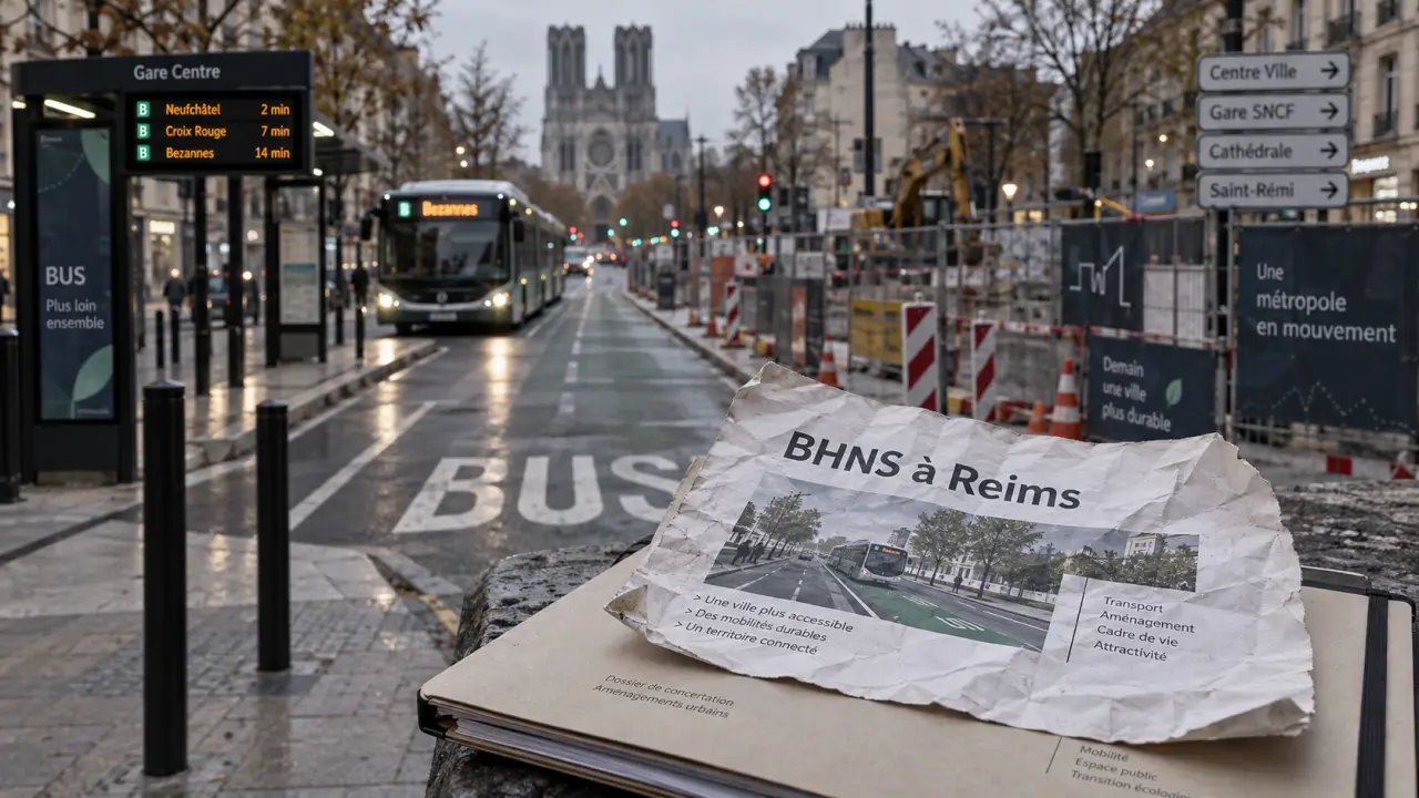 BHNS à Reims : pas de troisième ligne annoncée, des extensions à l’étude