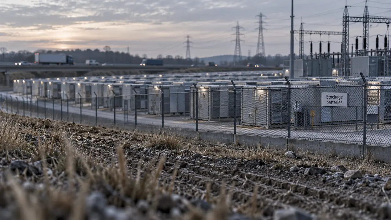 À Cernay-lès-Reims, le plus grand stockage sur batteries de France inauguré