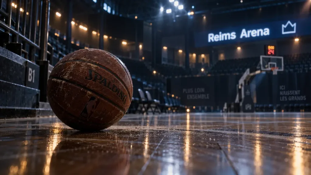 Le Champagne Basket lourdement battu par Denain à la Reims Arena