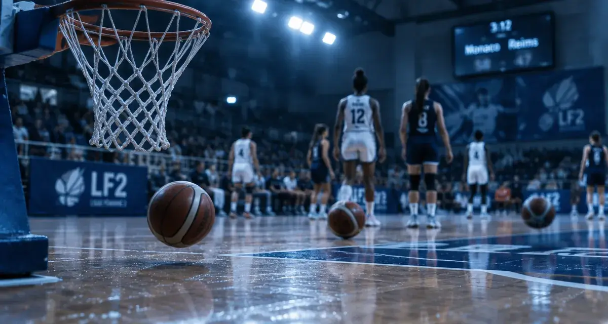 Champagne Basket Féminin lourdement battu par Monaco à Reims