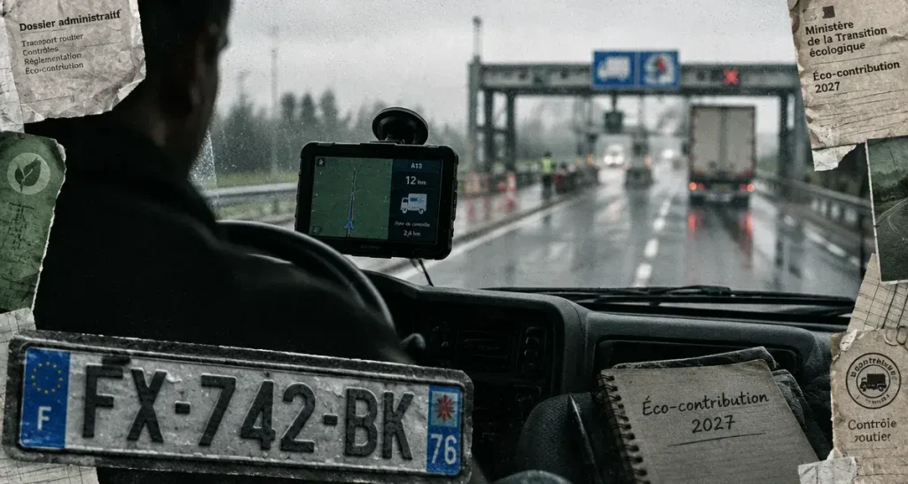 Éco-contribution poids lourds : ce qui attend les transporteurs en 2027