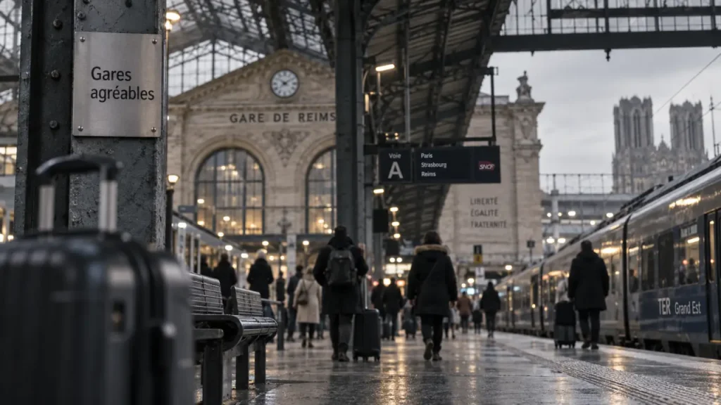 La gare de Reims classée 6e parmi les gares les plus agréables de France