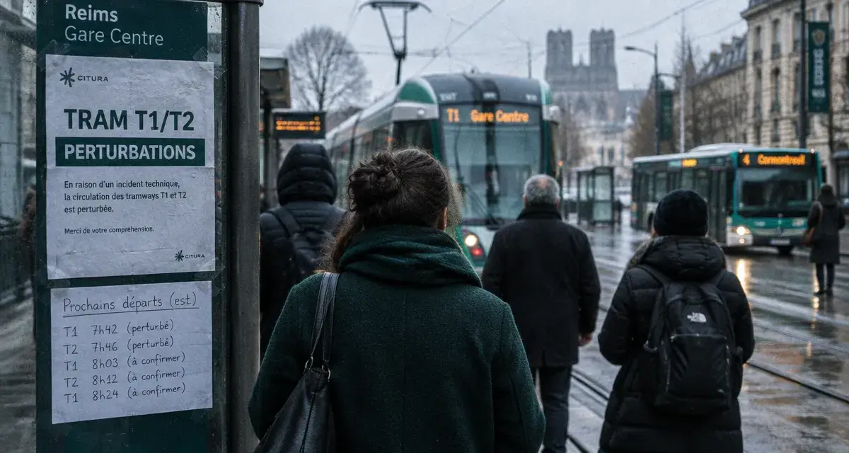 Grève à Reims : tramways et bus perturbés mardi pour la rentrée