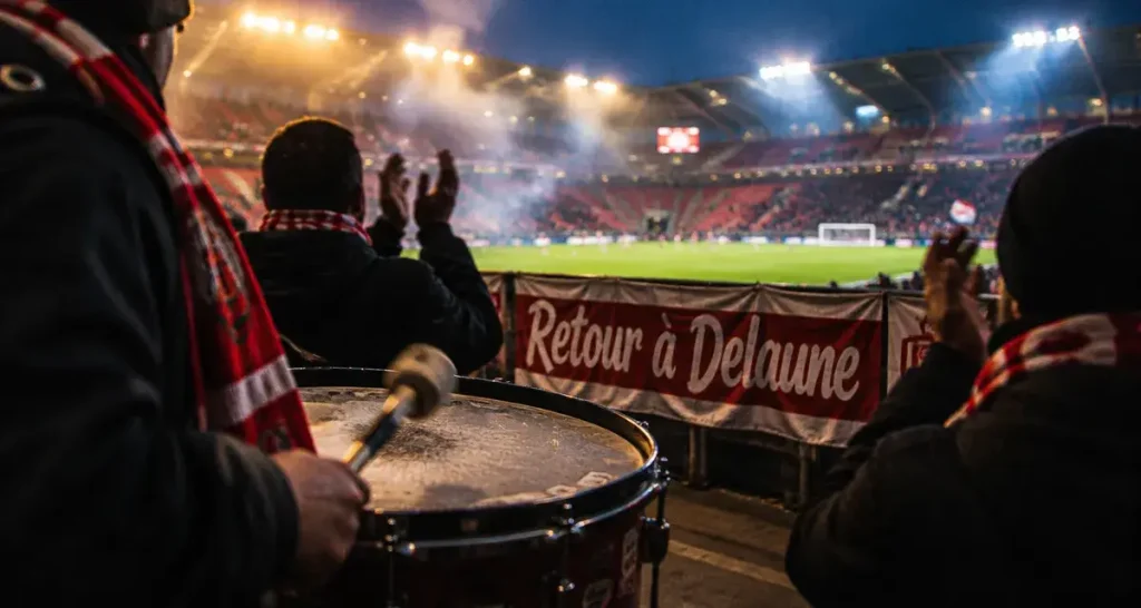 Hugo Ekitike ovationné pour son retour au stade Auguste-Delaune