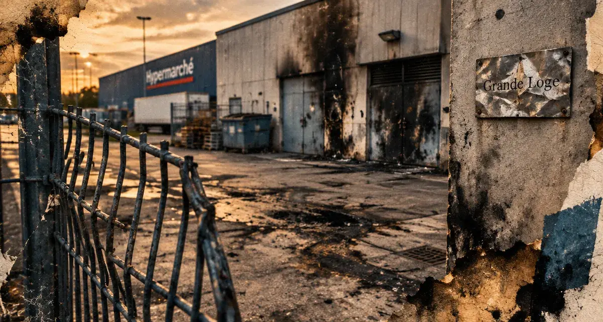 À Cormontreuil, les locaux de la Grande Loge de France incendiés