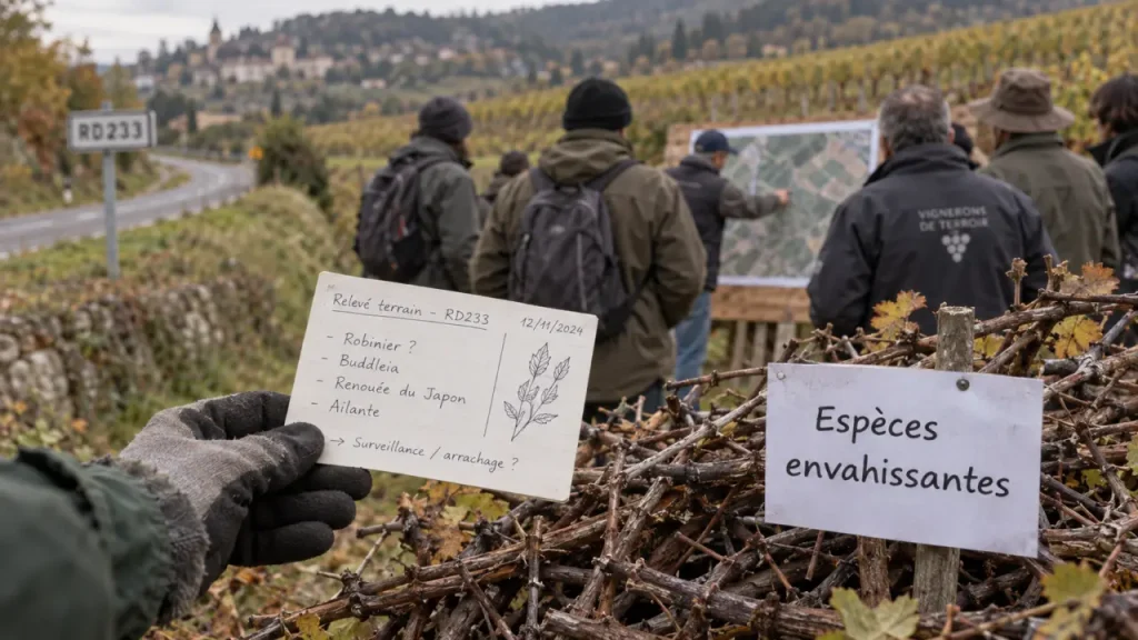 À Ludes, vignerons et habitants sensibilisés aux espèces envahissantes