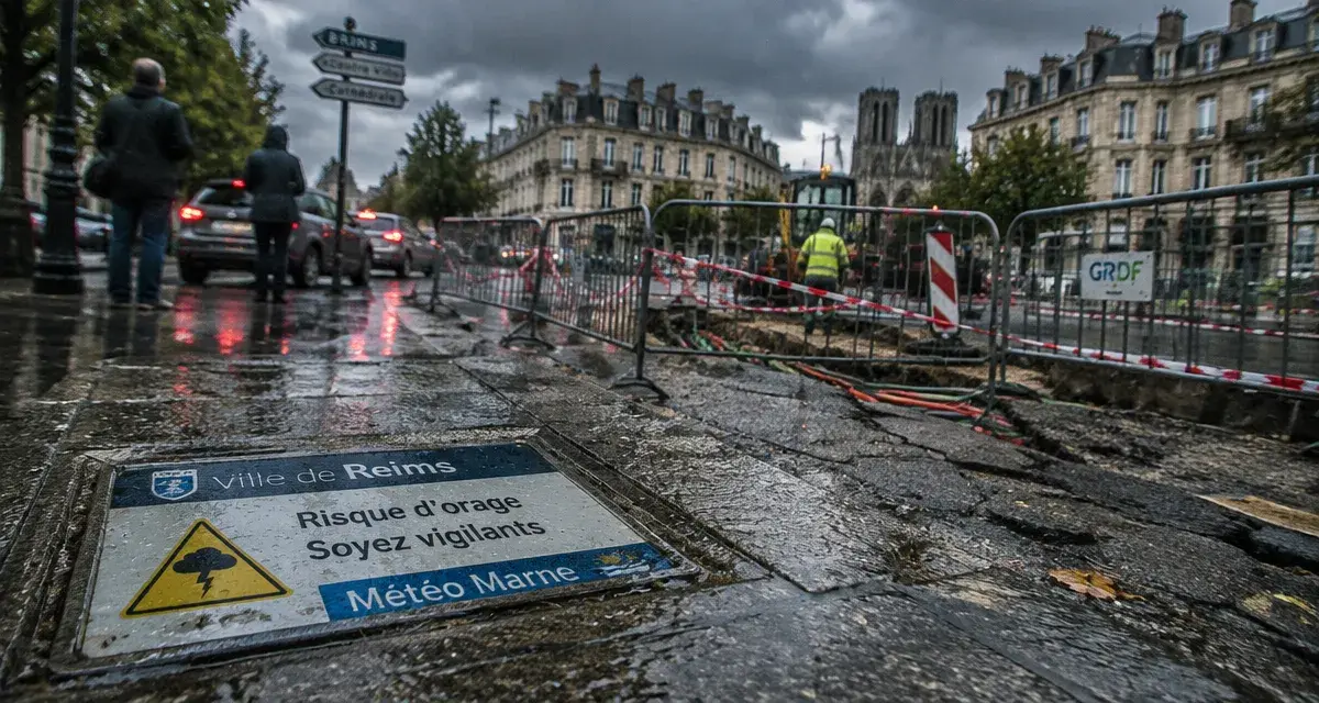 Météo dans la Marne : vigilance face aux risques d'orages et de vents