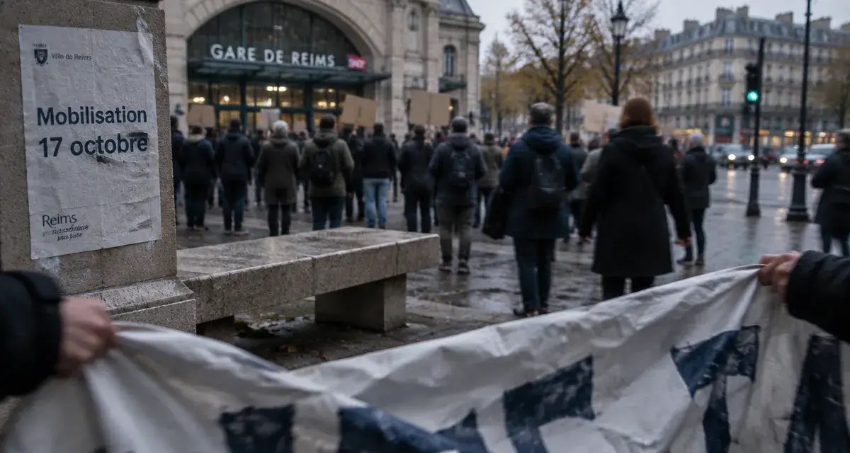 Mobilisation du 17 octobre : les rassemblements annoncés à Reims et dans la Marne