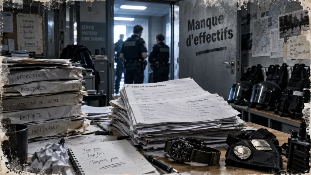 Mobilisation des policiers rémois : entre manque d'effectifs et colère