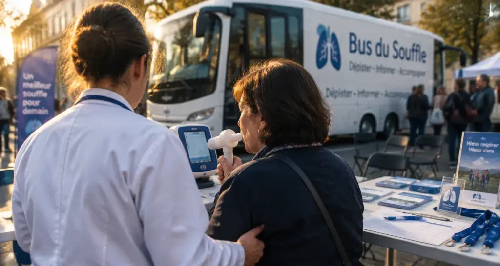 À Reims, le bus Itinérair a dépisté plus de 230 volontaires
