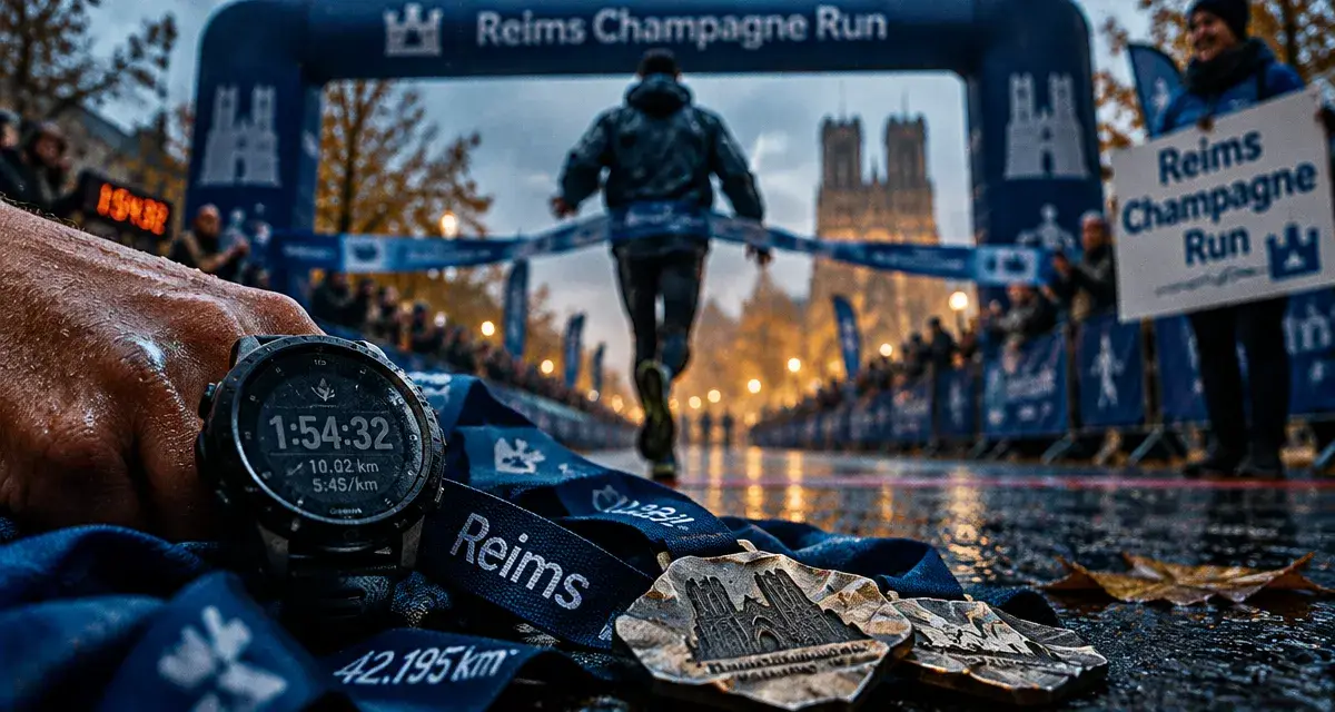 Reims Champagne Run : un coureur rémois signe le meilleur temps cumulé