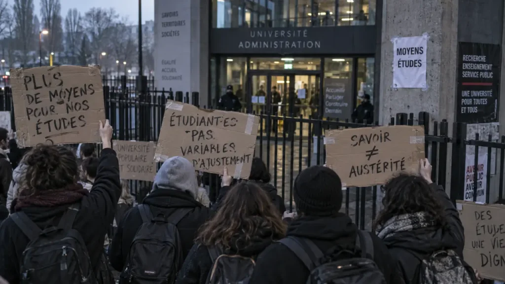 À Reims, des étudiants rejoignent le mouvement des lycéens