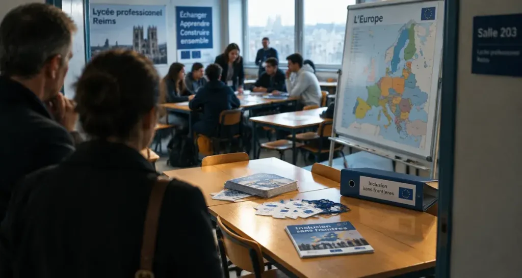 Reims : des experts européens mobilisés dans deux lycées professionnels