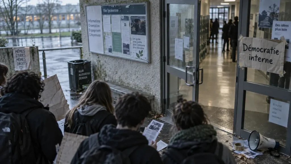 À Reims, les lycéens entre blocages et dialogue dans les établissements