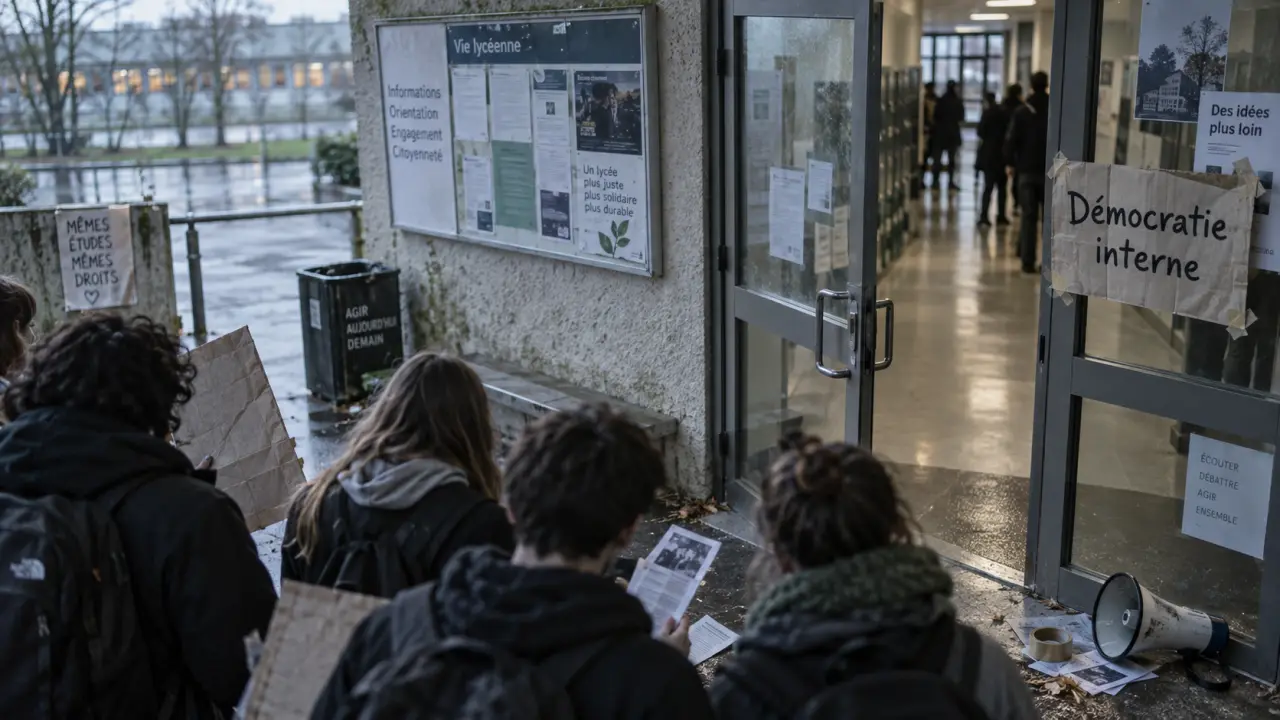 À Reims, les lycéens entre blocages et dialogue dans les établissements