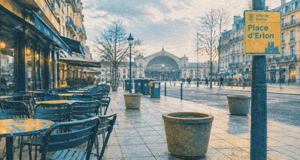 À Reims, la place d’Erlon suscite des attentes de modernisation