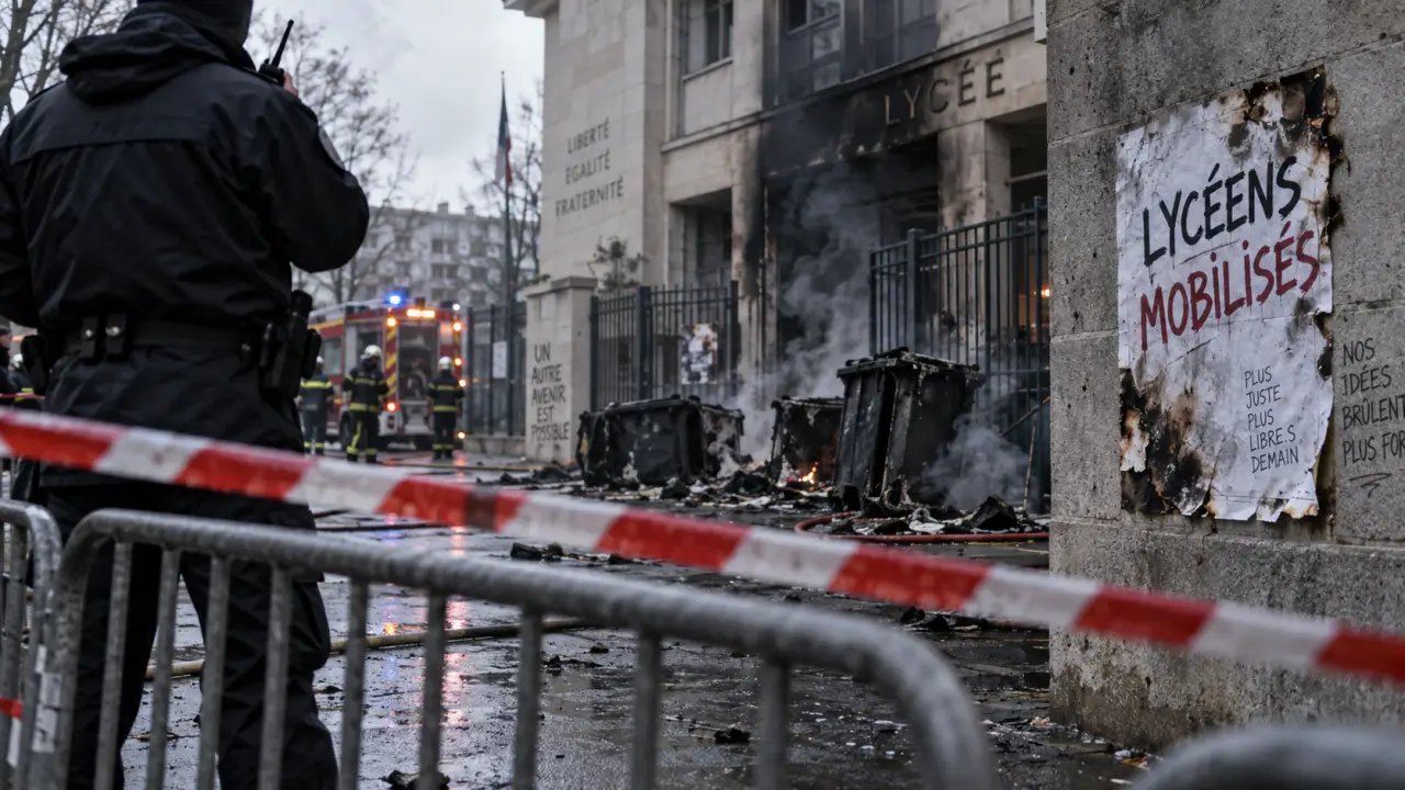 Reims : un policier aux urgences après un tir de mortier devant Roosevelt