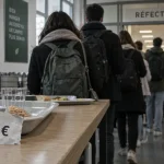 À Reims, le repas à 1 euro allonge les files des restaurants universitaires