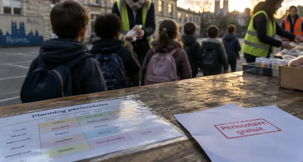 Reims : le service périscolaire gratuit, une exception française
