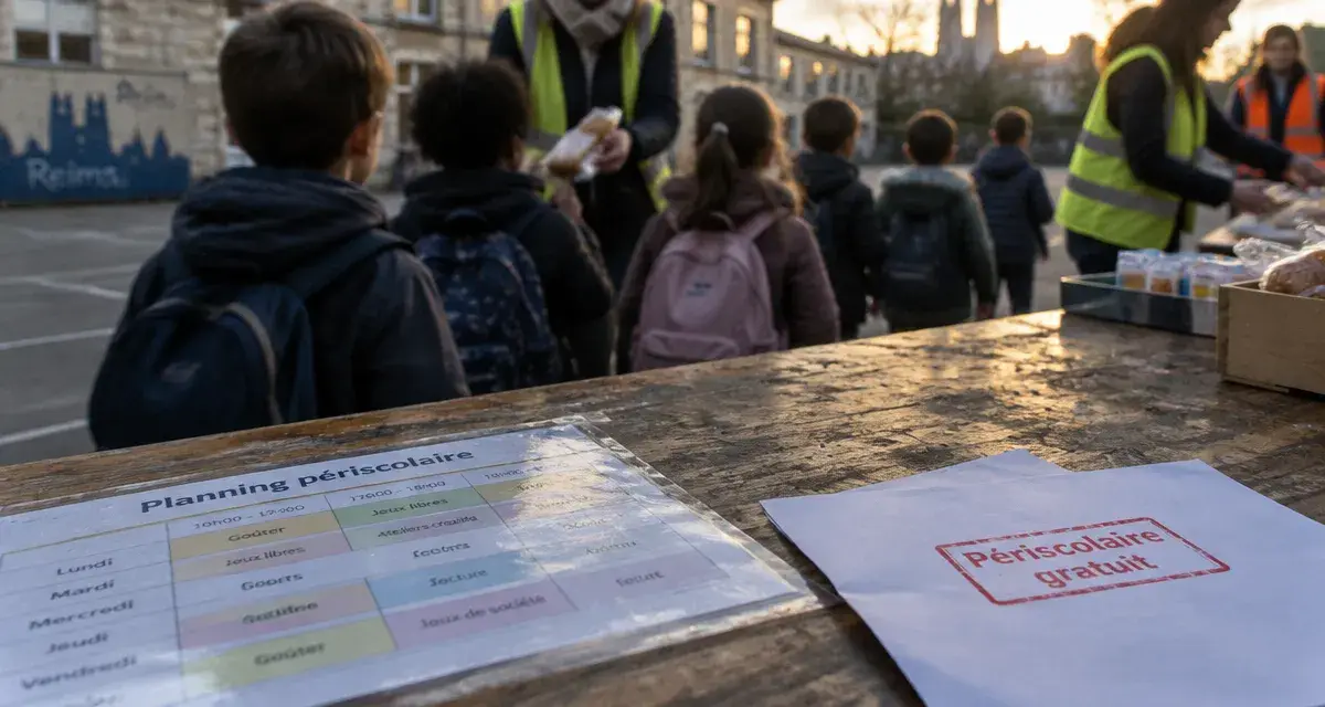 Reims : le service périscolaire gratuit, une exception française