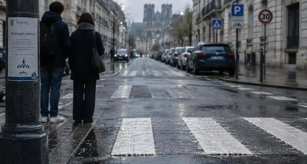 À Reims, des places supprimées pour sécuriser 700 passages piétons
