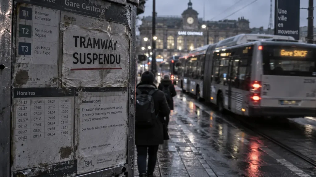 À Reims, pas de tramway et des bus réduits ce lundi 5 octobre