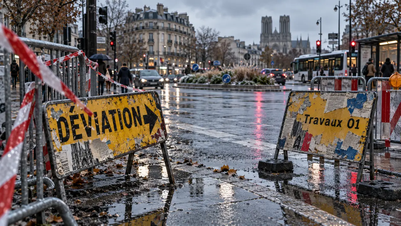 Reims : la rue de Courcelles en partie fermée dès le 26 octobre pour les travaux
