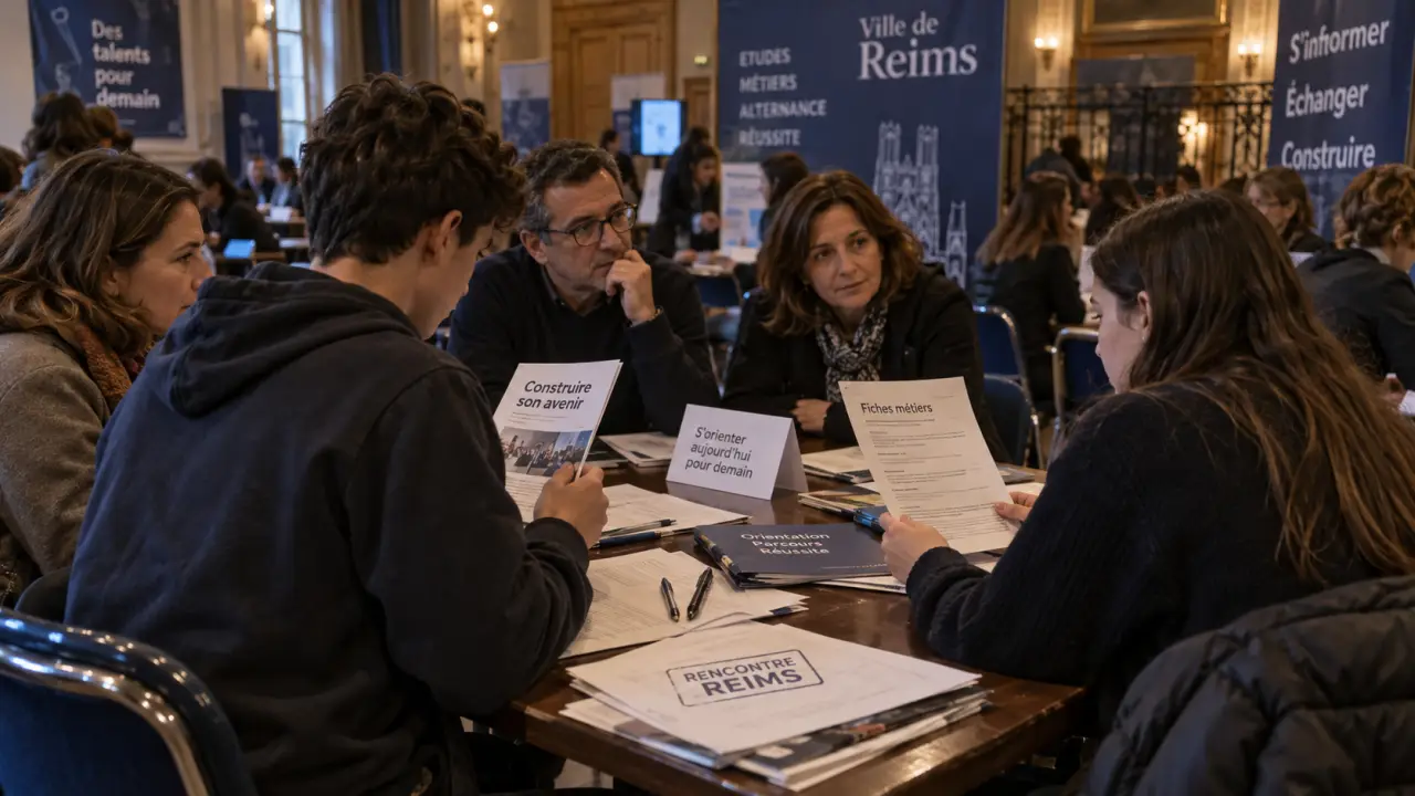 Une rencontre entre le préfet, le recteur, les lycéens et leurs parents à Reims