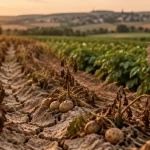 Sécheresse dans la Marne : les pommes de terre en fort recul