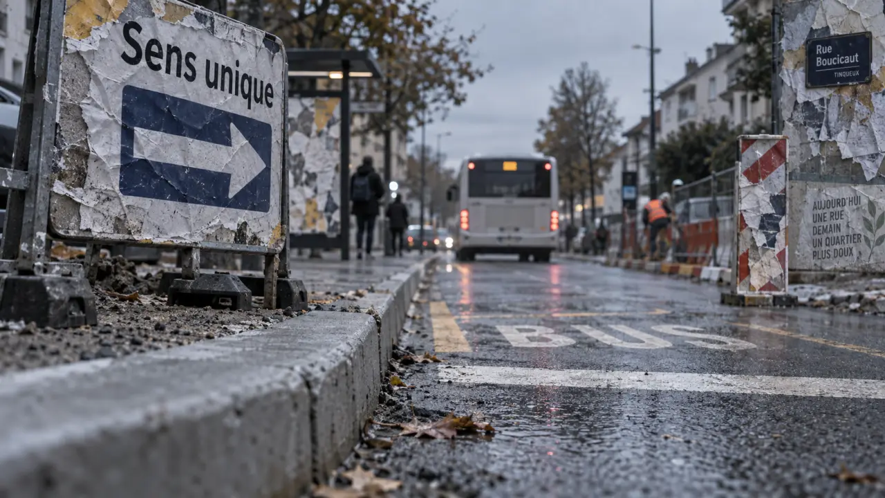 Tinqueux : la rue Boucicaut va passer en partie à sens unique