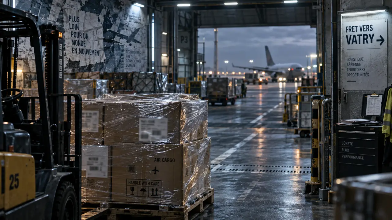 À Vatry, la chute du fret aérien fragilise l'aéroport marnais