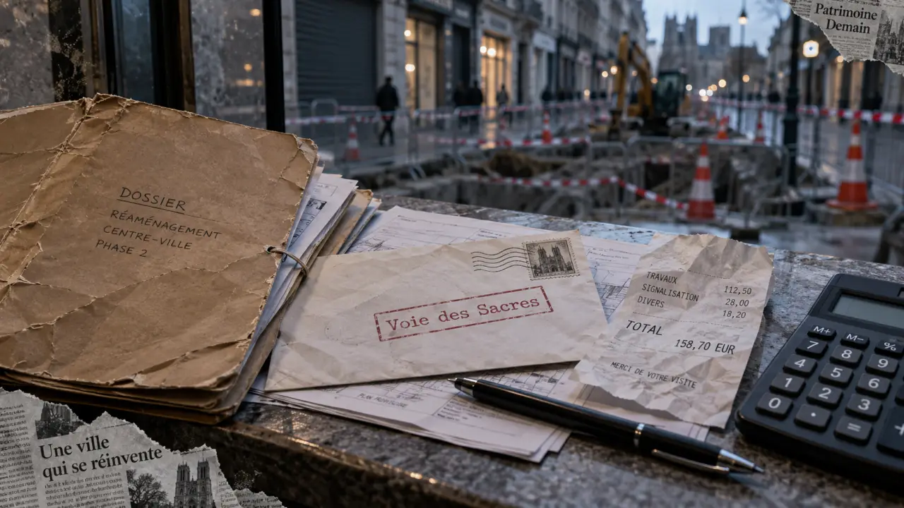 Voie des Sacres : 216 500 euros versés à neuf commerçants