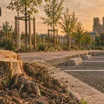 Voie des Sacres à Reims : trois arbres abattus pour quatre places